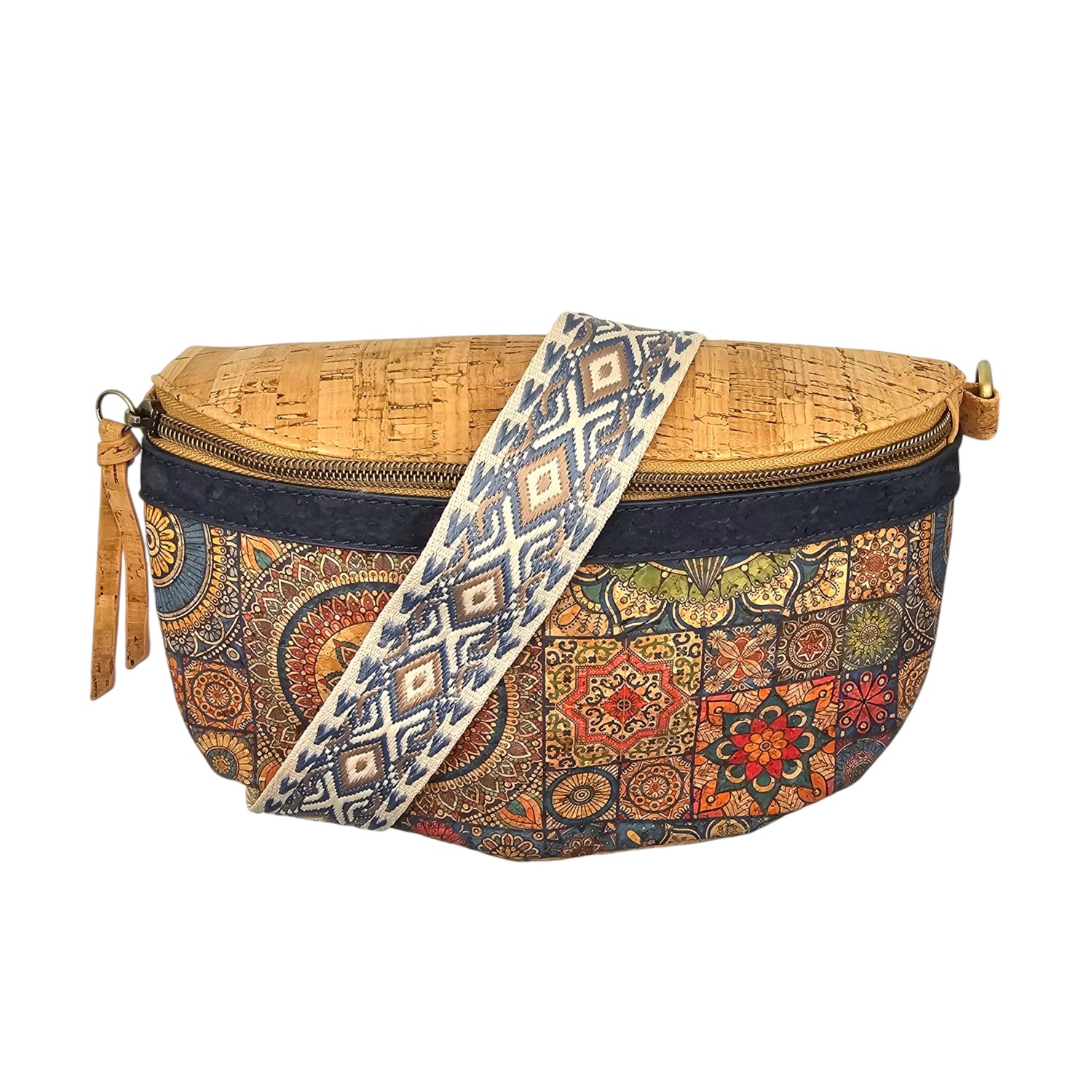 Damen Kork Gürteltaschen