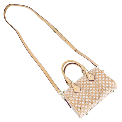 Damen Henkeltasche aus Kork Vegan Leder Barrel Bowler